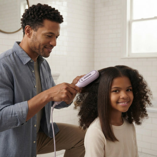 BLOOM Electric Steaming Hair Straightener